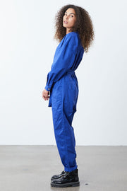 Yuko Jumpsuit | Neon Blue | Buksedragt fra Lollys Laundry