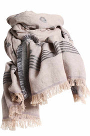 Zoey scarf | Beige | Tørklæde fra Stylesnob