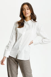 Antona Lace Shirt | Spring Gardenia | Skjorte fra Culture