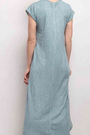 Alfie Dress | Turkis | Lang T-shirt kjole fra State Bird