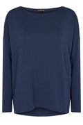 Alma LS Top Fleece | Navy | Fleece top fra Liberté