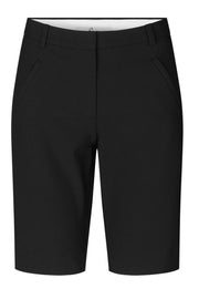 Angelie Straight Split Shorts 285 | Black | Shorts fra Five Units