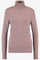 Roll Neck Sweater | Støvet rosa | Rullekrave fra Saint Tropez