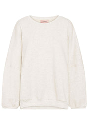Avia Sweatshirt | Melange Grey | Oversize sweatshirt fra Hunkön