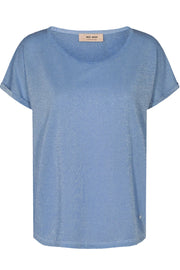 Kay Tee | Bel Air Blue | T-shirt fra Mos Mosh