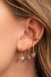 Fruit Earrings | Rose Apple | Øreringe med sten fra Birdsong