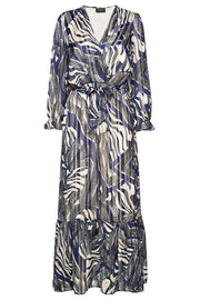 Nadia dress | Blue mix | Mønstret kjole fra Freequent