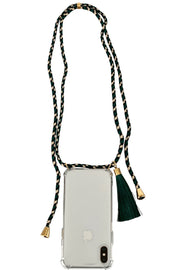 Phone Necklace Tassel 7-8| Army-grøn | Mobiltaske fra Black Colour