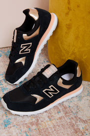 393 | Black with Light Gold Metallic | Sneakers fra New Balance