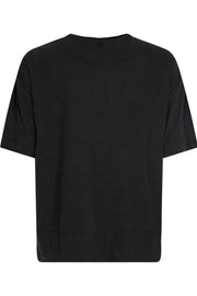 Ripley O-SS Tee | Black | T-shirt fra Mos Mosh