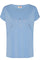 Alba SS Tee | Bel Air Blue | T-shirt fra Mos Mosh