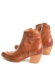 Lucy Todi | Cognac | Cowboy støvle i læder fra Bukela