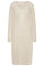 Camilla V Neck Mohair Dress | White | Kjole fra American Dreams