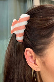 Candy Hair Claw | Peach/Pearl | Hårspænde fra By Timm