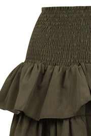 Carin Skirt | Army | Nederdel fra Neo Noir