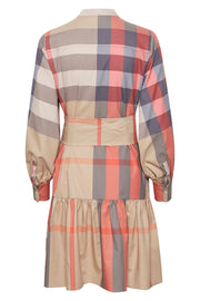 LucKB Shirt Dress | Cement | Ternet kjole fra Karen by Simonsen