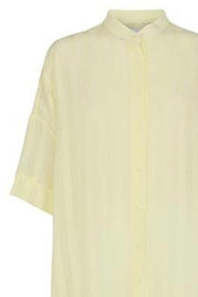 Clara SS Shirt | Pale Yellow | Bluse fra Liberté