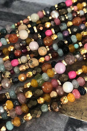 Confetti Armbånd | Multi Pink | Armbånd med perler fra Friihof+Siig