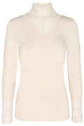 Daisy T-Neck | Creme | Bluse von State Bird
