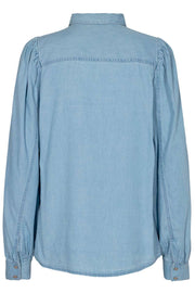 Dobby Sh | Light blue | Skjorte fra Freequent