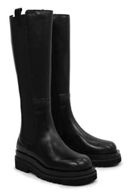 Kara boots | Sorte | Lange støvler fra Ducie London