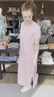Rebekka Dress | Pink Nectar | Kjole fra Basic Apparel