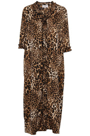 Uma | Leopard | Kjole med dyreprint fra Emm Copenhagen