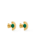 Soleil stud | Petrol grøn | Ørestikker fra Enamel