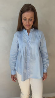 87156 Shirt | Light blue | Skjorte fra Marta du Chateau