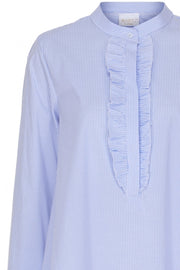 Fairmont shirt | Light blue | Stribet storskjorte fra Marta du Chateau