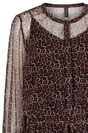 Faith | Leopard | Lang kjole i dyreprint fra Prepair