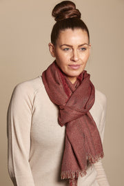 Will scarf | Burgundy | Tørklæde fra Stylesnob