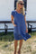 Sunrise Cropped Dress | Sky Blue | Kjole fra Co'couture