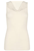 Flora Spitzentop | Creme | Top von State Bird