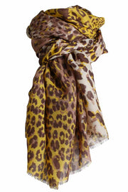 Gepard scarf | Curry | Tørklæde med cashmere fra Stylesnob