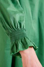 Shirt Dress | Green | Skjortekjole fra Cabana Living