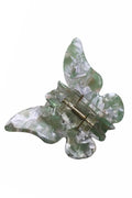 Mollies Hair claw | Green Melange | Sommerfugle Hårspænde fra By Timm