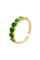 Heart Ring | Green | Ring fra Birdsong