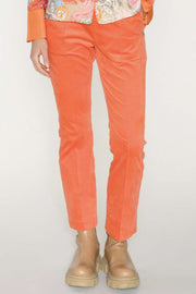 Dodo 7/8 pants with flare | Orange Tulip | Bukser fra Gustav