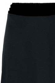 Elly Bias Cut Skirt | Sort | Lang nederdel fra Gustav