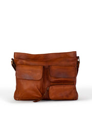 Hasle Bag | Cognac | Læder taske fra Re:designed