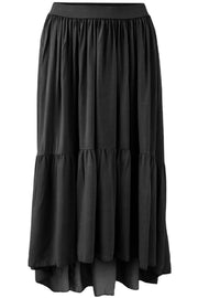 Heidi skirt | Sort | Maxi nederdel fra Black Colour