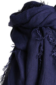 Hema scarf | Mørkeblåt | Tørklæde fra Stylesnob