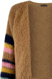 Hera Brushed Knit Cardigan | Frappe | Strik cardigan fra Black Colour