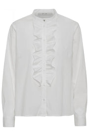 Poplin flair | White | Skjorte fra Costamani
