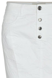 Charlie skirt trix | Bright white | Nederdel fra Freequent