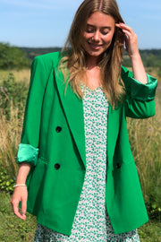 Flash Oversize Blazer | Green | Blazer fra Co'couture