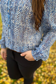 Sonoma Shirt  | Blue Okapi | Skjorte fra French Laundry