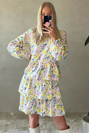 Helena Dress  | Flowery Field | Kjole fra French Laundry