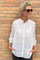 Sikka shirt with smock | Bright White | Skjorte fra Gustav